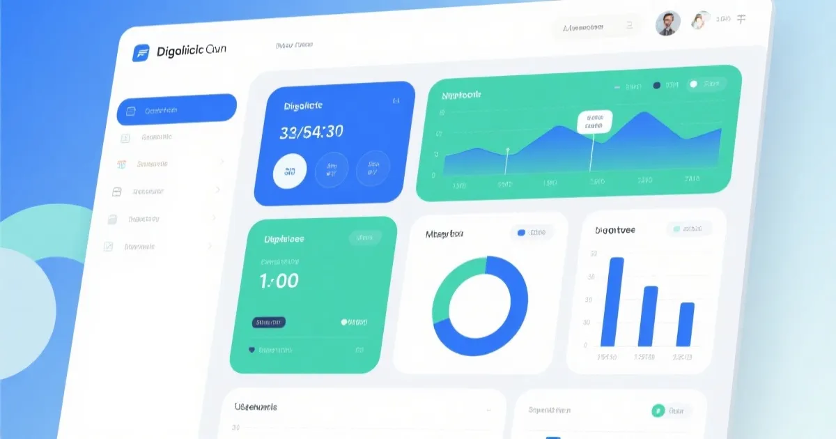 数据面板示意图