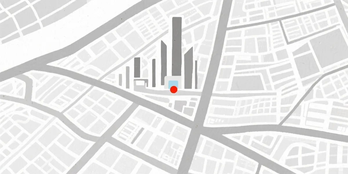 办公地点示意图